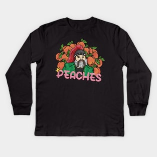 Peaches Kids Long Sleeve T-Shirt